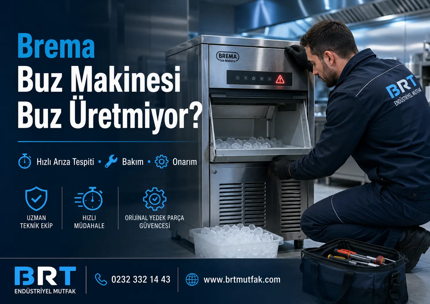 Brema Buz Makinesi Buz Üretmiyor