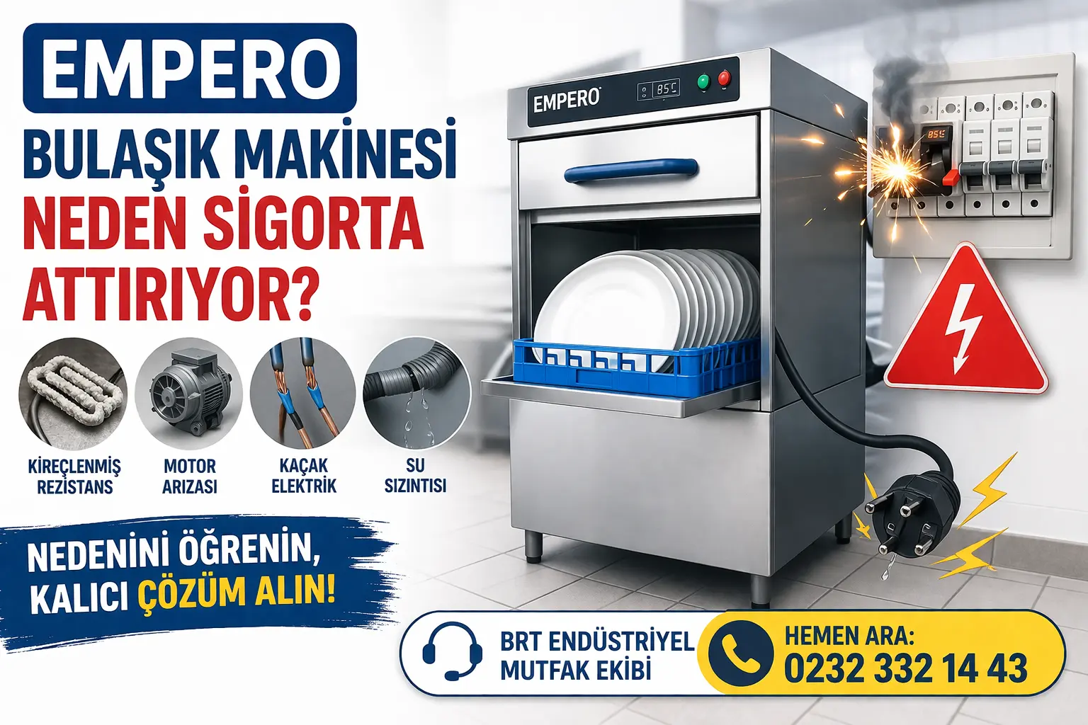 Empero Bulaşık Makinesi Neden Sigorta Attırıyor?
