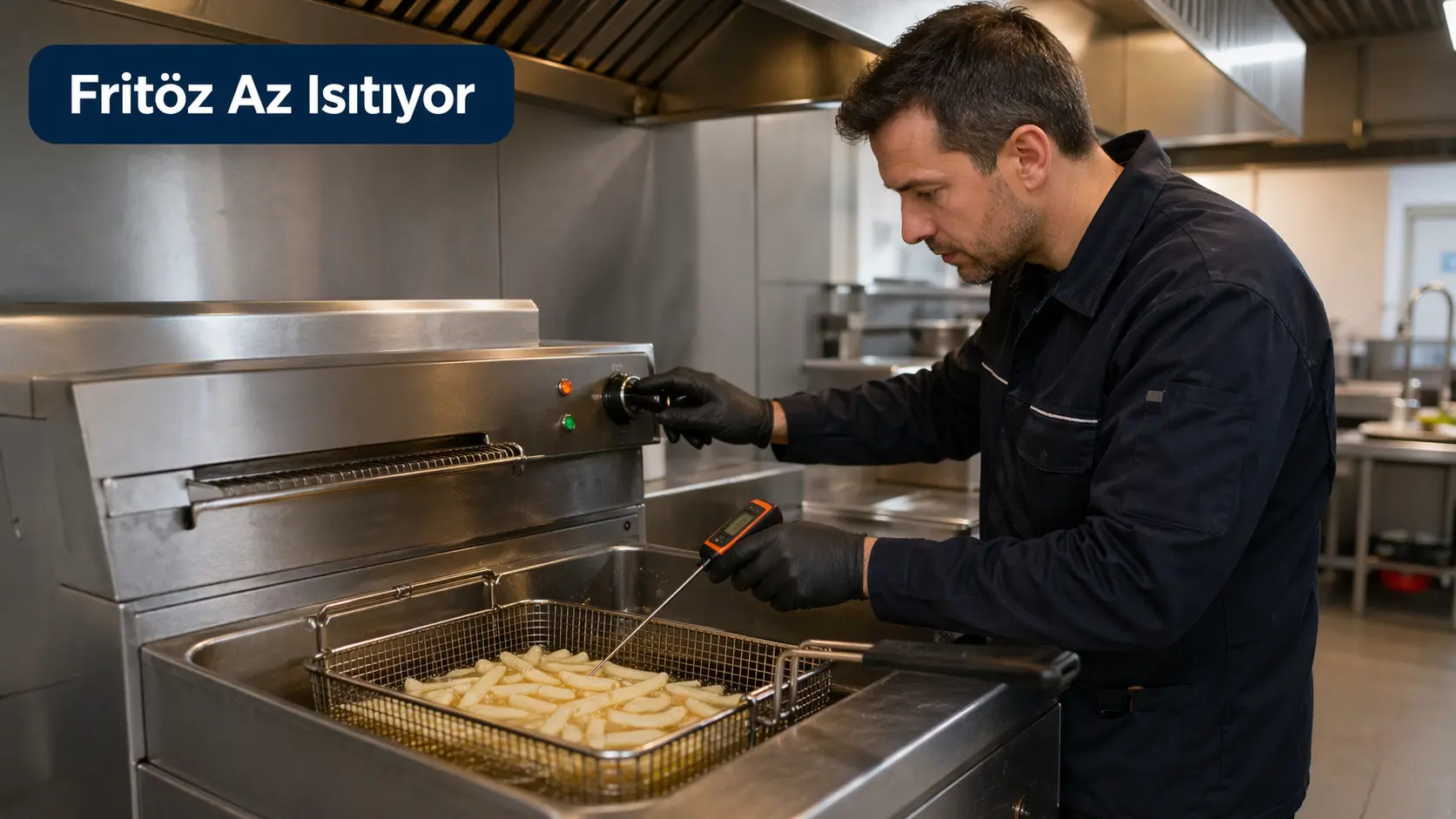 Fritöz Az Isıtıyor: Nedenleri, Çözüm Yolları ve Servis Önerileri