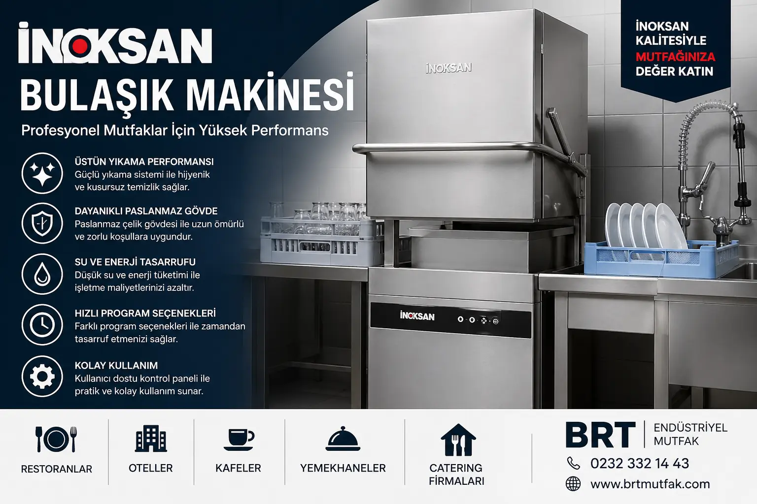 İnoksan Bulaşık Makinesi
