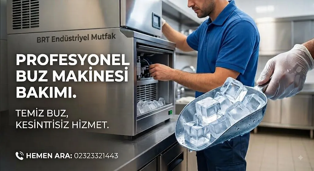 İzmir Endüstriyel Buz Makinesi Bakımı