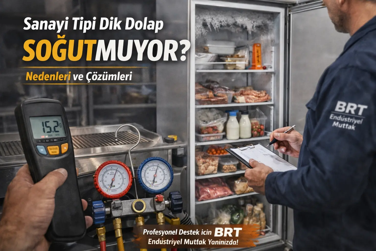 Sanayi Tipi Dik Dolap Soğutmuyor: Nedenleri ve Etkili Çözümler